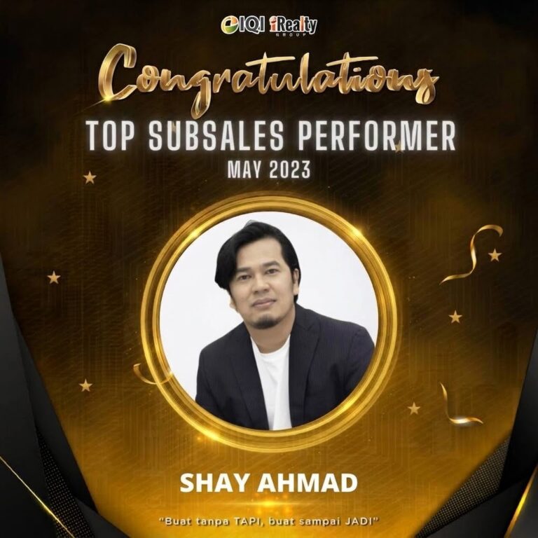 Top Subsales Performer, Mei 2023